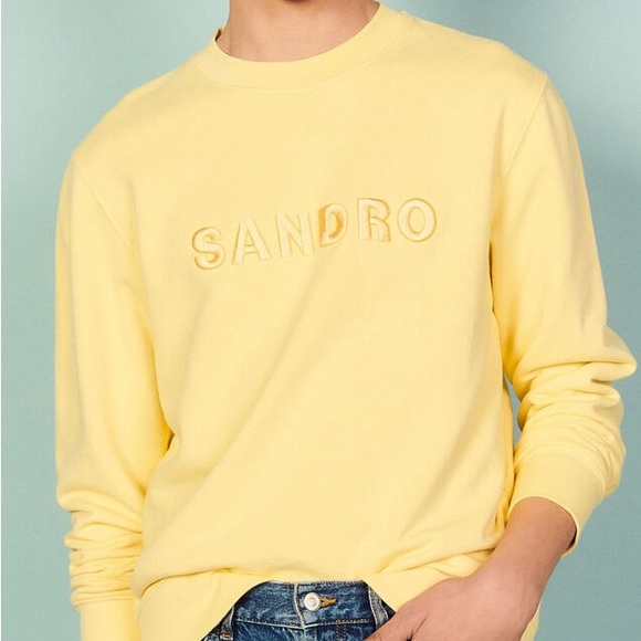 SANDRO Paris - Unisex crew neck sweater - Picture 1 of 3